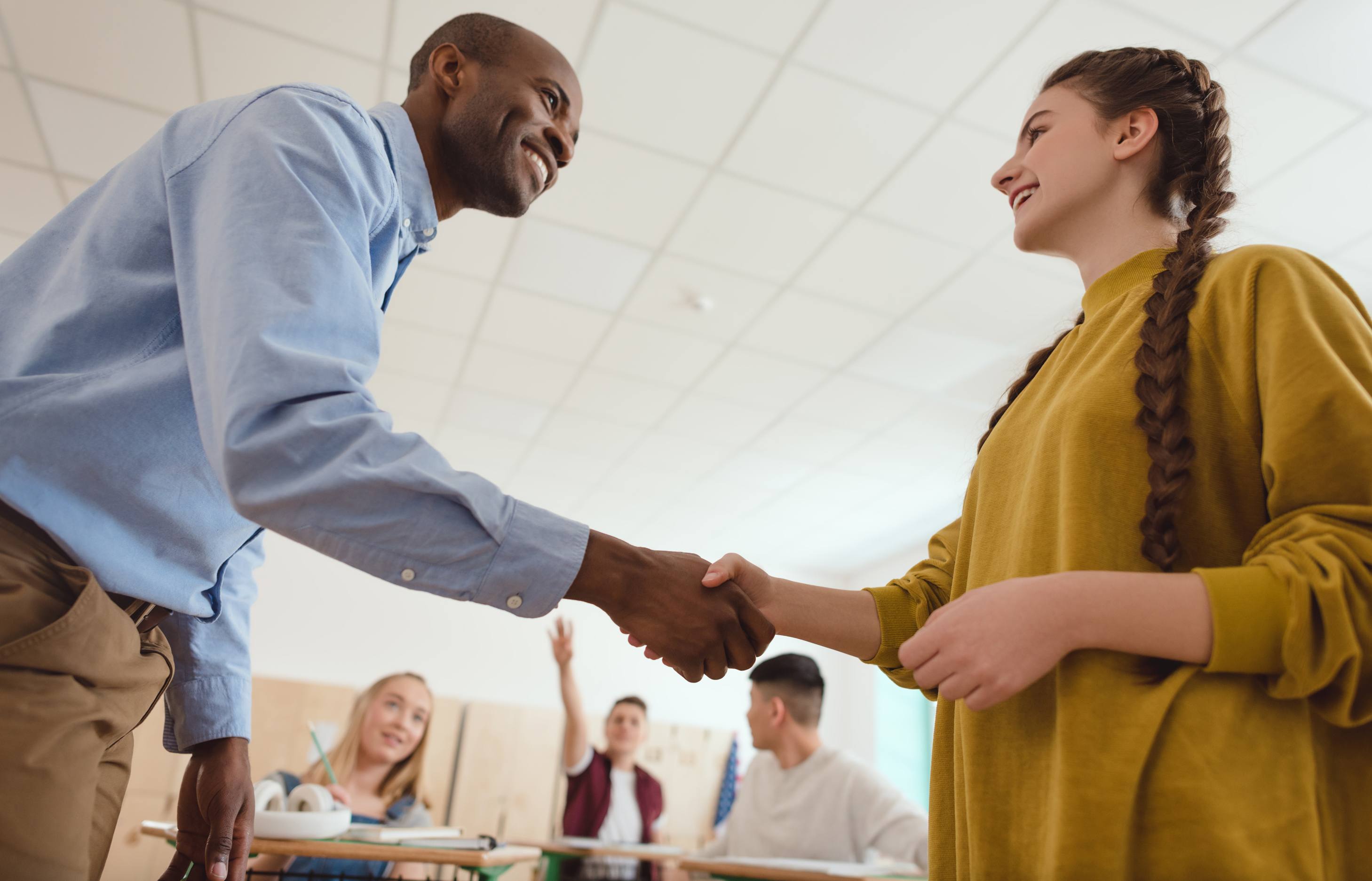 Guest speakers in the classroom