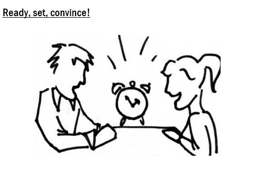 Ready, set, convince!