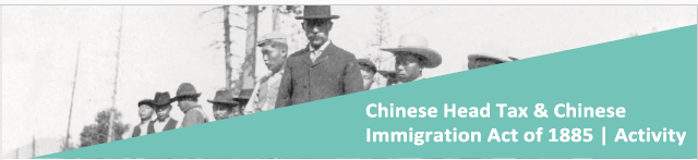 Chinese Head Tax and Immigration Act of 1885