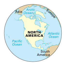 Geography of North America