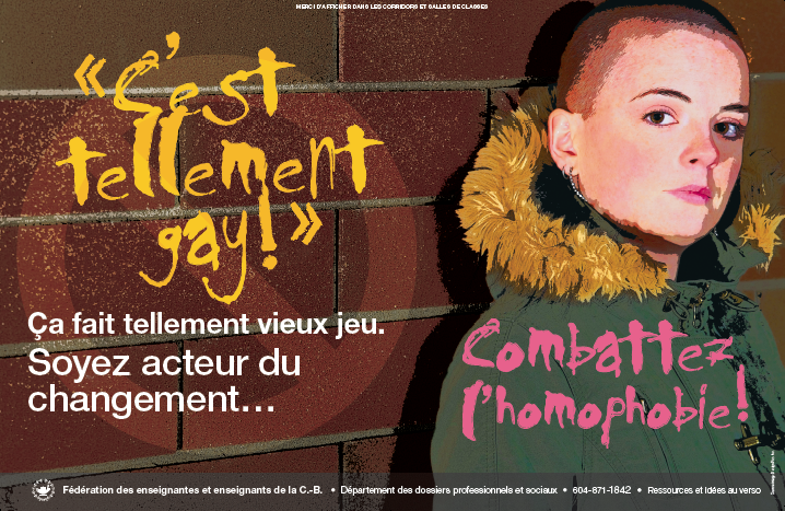 C'est tellement gay!